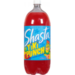 Shasta Caffeine Free Tiki Punch Soda, 2 liter