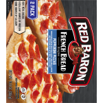 Red Baron Pepperoni Pizzas Singles 2 Pack French Bread, 10.8 oz