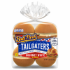 Ball Park Gourmet White Tailgaters Extra Large Buns, 8 buns