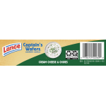 Lance's Captain's Wafers Cream Cheese & Chives Cracker Sandwiches, 11 oz, 8 ct