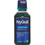 Vicks Nyquil Cold & Flu Nighttime Relief Syrup, 12 fl oz