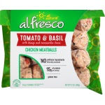 Al Fresco All Natural Tomato & Basil Chicken Meatballs, 12 oz