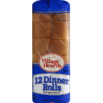 Village Hearth Non Dairy Pull-Apart Dinner Rolls, 12 rolls