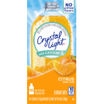 Crystal Light Energy Citrus Drink Mix, 0.09 oz, 10 ct