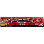 Food For Life English Muffins 7-Sprouted Grains, 16 oz, 6 ct