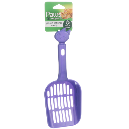 Paws Happy Life Plastic Cat Litter Scoop, 1 ct