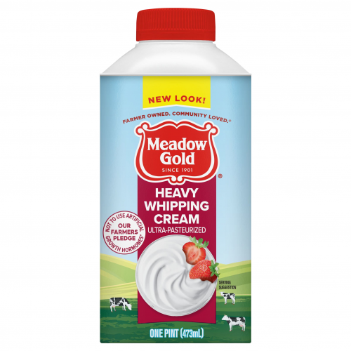 Meadow Gold Heavy Ultra-Pasteurized Whipping Cream, 1 pint