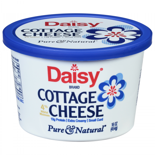 Daisy Small Curd 4% Milkfat Minimum Cottage Cheese, 16 oz