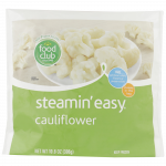 Food Club Steamin' Easy Cauliflower, 10.8 oz