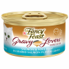 Purina Fancy Feast Gourmet Salmon & Sole Feast in Seared Salmon Flavor Gravy Cat Food, 3 oz