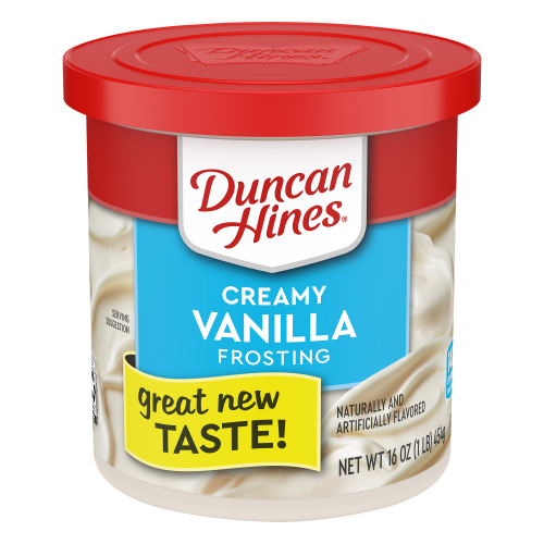 Duncan Hines Creamy Vanilla Frosting, 16 oz