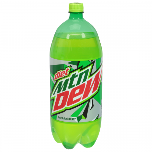 Mountain Dew Diet Soda, 2 l