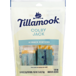 Tillamook Colby Jack Snack Portions Cheese, 0.75 oz, 10 ct