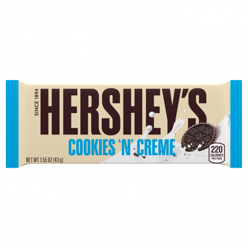 Hershey's Cookies 'n' Cream Candy Bar, 1.55 oz