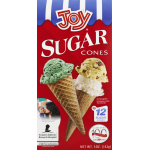 Joy Sugar Ice Cream Cones, 5 oz