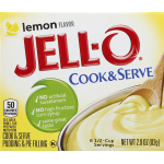 Jell-o Lemon Cook & Serve Pudding & Pie Filling, 2.9 oz