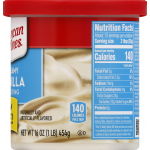 Duncan Hines Creamy Vanilla Frosting, 16 oz