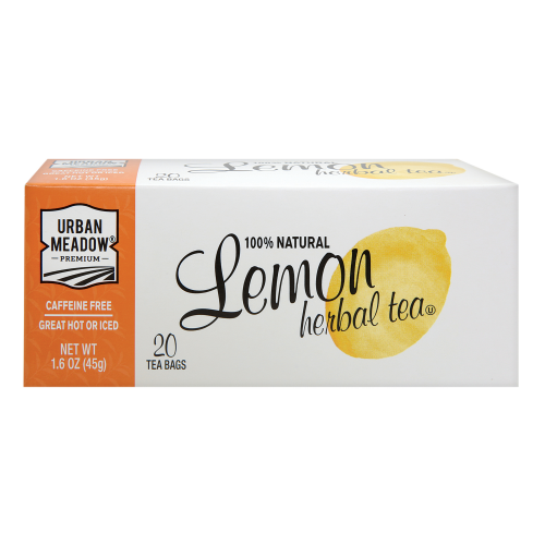Urban Meadow Lemon Herbal Tea, 20 ct