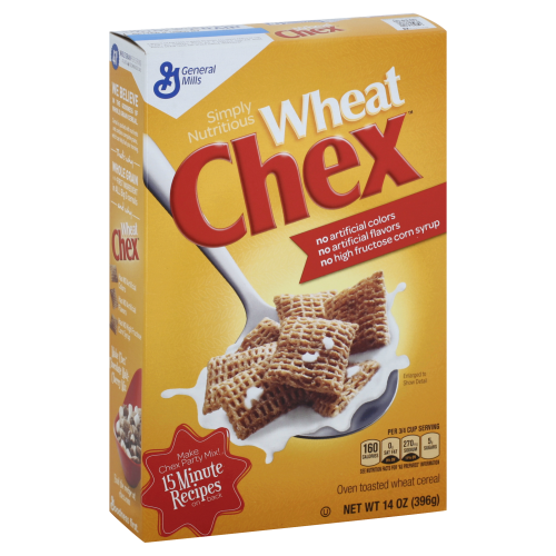 General Mills Wheat Chex Cereal, 14 oz