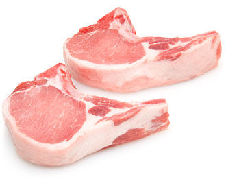 Center Cut Rib Chop Bone In Family Pack