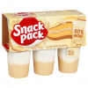 Snack Pack Banana Cream Pie Super Size Pudding, 5.5 oz cups, 6 ct