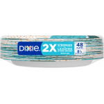 Dixie 8-1/2 Inch Plates, 48 plates