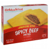 Golden Krust Spicy Beef Jamaican Style Patties Beef Turnover, 5.0 oz, 2 ct