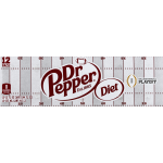 Dr Pepper Diet 12 Pack Soda, 12 fl oz, 12 ct