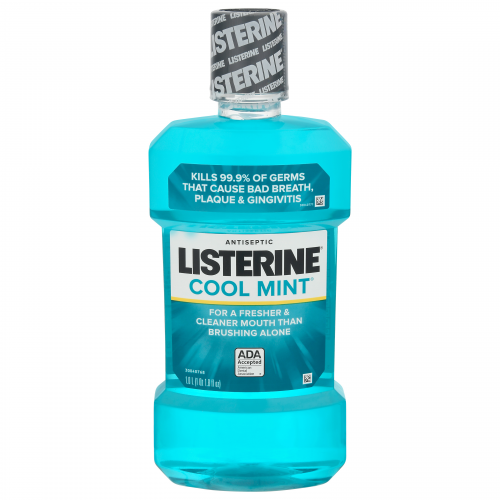 Listerine Antiseptic Cool Mint Mouthwash, 1.0 l