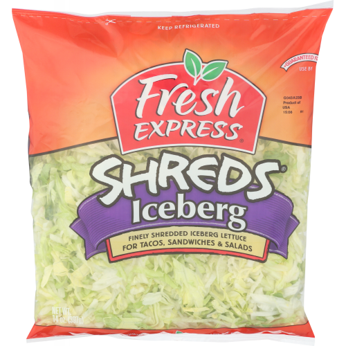 Fresh Express Shreds for Tacos, Sandwiches, and Salads Family Size, 16 oz