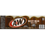 A&W Root Beer, 12 fl oz, 12 ct