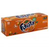 Fanta Orange Soda Caffeine Free, 12 oz 12 ct