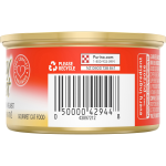 Purina Fancy Feast Grain Free Pate Wet Classic Pate Savory Salmon Feast Cat Food, 3 oz