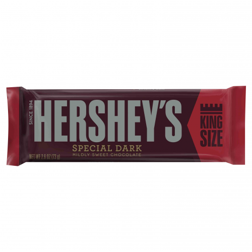 Hershey's King Size Chocolate Bars, 2.6 oz