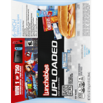 Lunchables Turkey & Ham Sub Sandwich 6-Inch Lunch Combinations, 1 package