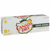 Canada Dry Zero Sugar 12 Pack Ginger Ale, 12 fl oz, 12 ct