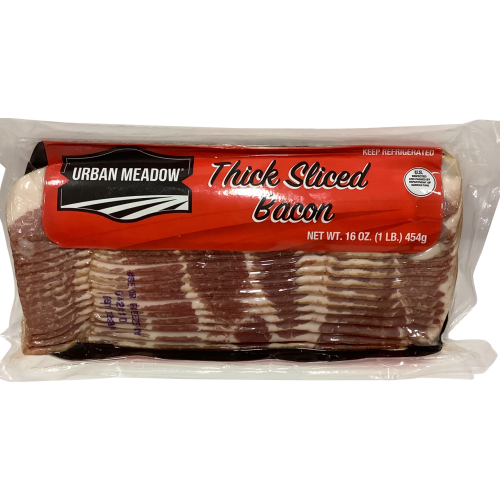 Urban Meadow Thick Sliced Bacon, 16 oz
