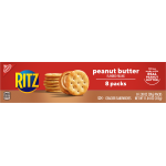Ritz Peanut Butter 8 Packs Cracker Sandwiches, 1.38 oz, 8 ct