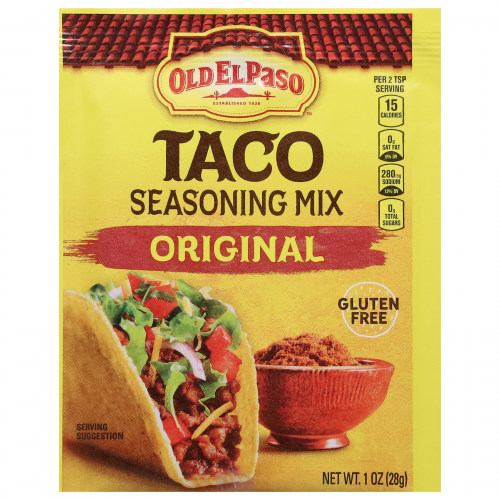 Old El Paso Taco Original Seasoning Mix, 1 oz