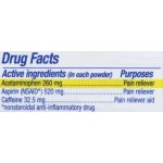 Goody's Extra Strength Pain Reliever, 6 packs