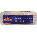 Toufayan Classic White Pita, 12 oz, 6 ct