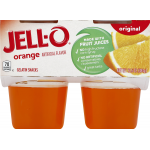 JELL-O Original Orange Gelatin Snacks, 13.5 oz