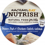 Rachael Ray Nutrish Natural Ocean Fish & Chicken Catch-iatore Food for Cats, 2.8 oz