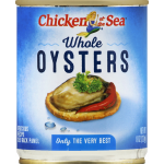 Chicken of the Sea Whole Oysters, 8 oz