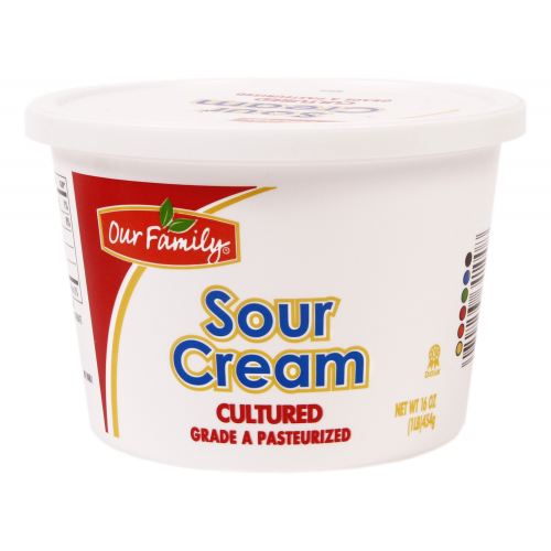 Our Family Sour Cream, 16 oz