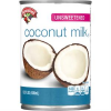 Hannaford Unsweetened Coconut Milk