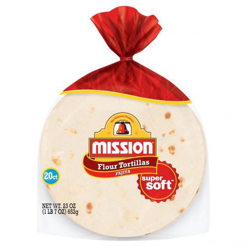 Mission Flour Fajita Tortillas, 20 tortillas
