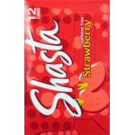 Shasta Caffeine Free Strawberry Soda, 12 fl oz, 12 ct