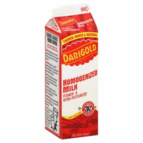 Darigold Homogenized Ultra-Pasteurized Vit D Milk, 1 qt