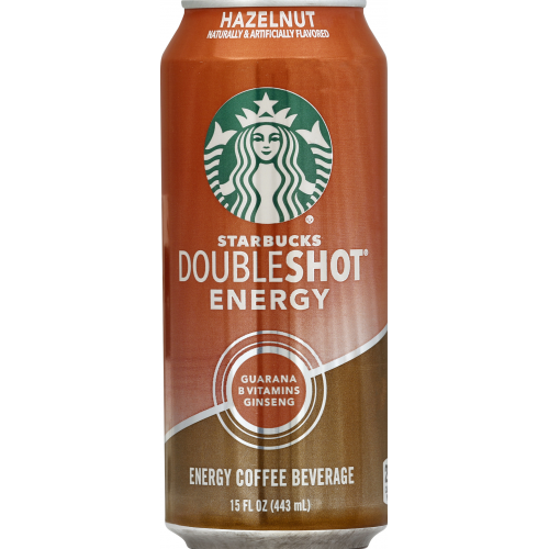 Starbucks Fortified Energy Hazelnut Coffee Drink, 15 fl oz